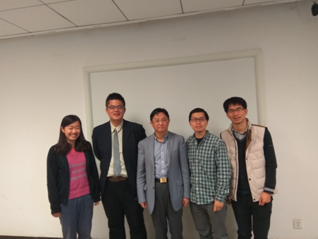 海洋与食品学院黄世英副教授在清华大学化工系进行学术研讨